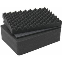 ODR100 Koffereinlagen mit Rasterschaumstoff für Outdoor-Fotokoffer, 3er Set, 31 x 23 cm - HMF von HMF