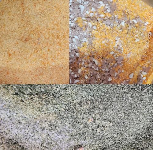 HMH Paraffin Wachs Bruch Pulver Wachsblöcke Stücke Verschiedene Größen Formen Farben bunter Wachs Kerzenziehen selbst gießen Kerzenfresser Wachsgranulat (Wachspulver/Granulat, 500) von HMH
