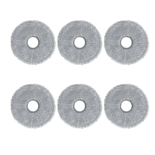 HMHAMA Ersatz-Mopptuch für Dreame X40/X40 Pro/X40 Ultra Roboter-Staubsauger, 6 Wischpads von HMHAMA