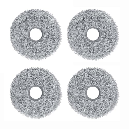 HMHAMA Ersatz-Zubehör-Kits für Dreame L20 Ultra Roboter-Staubsauger, 4 Wischpads von HMHAMA
