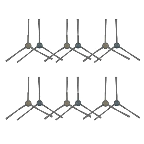 HMHAMA Zubehör-Kits Ersatz für Eureka E10S Saugroboter, 6 Paar Seitenbürste von HMHAMA