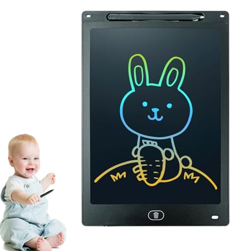 LCD Writing Tablet, LCD Drawing Tablet for Kids, Colorful Doodle Board Scribbler Drawing Pad Reusable Erasable EWriter Drawing Board, Learning Educational Toy Gift for 3+ Girls Boys von HMLTD