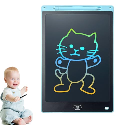 LCD Writing Tablet, LCD Drawing Tablet for Kids, Colorful Doodle Board Scribbler Drawing Pad Reusable Erasable EWriter Drawing Board, Learning Educational Toy Gift for 3+ Girls Boys von HMLTD