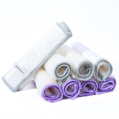 HMMHYY 8er Set Bambus Tücher – Saugstarke Bambustücher zum Putzen – Wiederverwendbare Bambus Putztücher 18x23 cm für Küche, Bad, Glas & Haushalt HMMHYY 8er Set Bambus Tücher – Saugstarke Bambustücher zum Putzen – Wiederverwendbare Bambus Putztücher 18x23 cm für Küche, Bad, Glas & Haushalt von HMMHYY