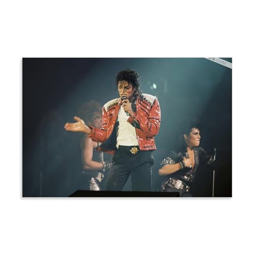 HMNANGDE Michael Jackson Beat It 1989.127 Poster Dekorative Malerei Leinwand Wandkunst Wohnzimmer Poster Schlafzimmer Malerei,Wandkunst Bilddruck Moderne Familienzimmer Dekor 08x12inch(20x30cm) von HMNANGDE