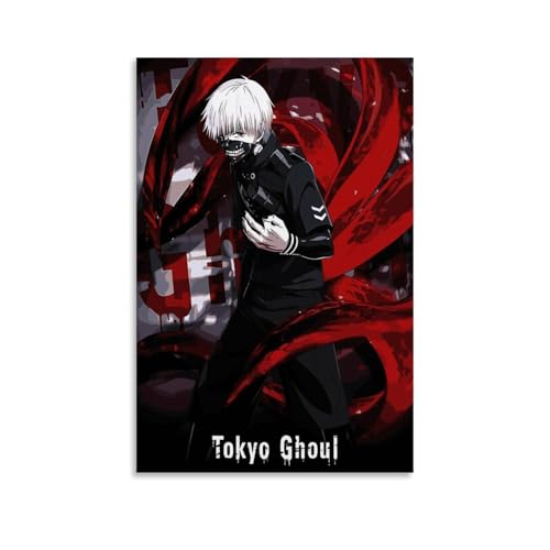 Tokyo Ghoul Kaneki Ken Hot Blood Anime Poster Poster Dekorative Malerei Leinwand Wandkunst Wohnzimmer Poster Schlafzimmer Malerei,Wandkunst Bilddruck Moderne Familienzimmer Dekor 16x24inch(40x60cm) von HMNANGDE