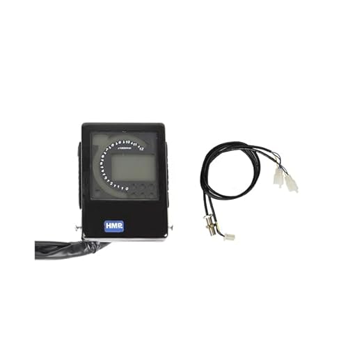 HMParts ATV Quad Buggy Jingling Tacho Tachometer Typ 5 Schwarz von HMParts