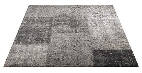 HMT 750051160 Madagaskar Teppich Polypropylen grau, grau, 160 x 230 cm von HMT
