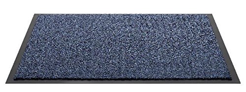 HMT Fußmatte aus Polypropylen, blau, 40 x 60 cm von HMT