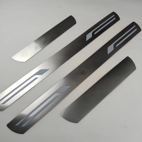 HMYOUXUAN Ladekantenschutz Edelstahl für Mercedes Benz Vito W447 2015-2024 RS Auto Einstiegsleisten Schutz, 4PCS von HMYOUXUAN