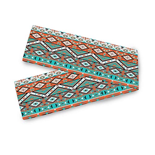 HMZXZ Tischläufer Ethnisch Stammes Bunt Navajo Geometrisch Muster Table Runner Tischdecke Deckel für Hochzeit Party Familie Küche Decor, 13x90 inch HMZXZ Tischläufer Ethnisch Stammes Bunt Navajo Geometrisch Muster Table Runner Tischdecke Deckel für Hochzeit Party Familie Küche Decor, 13x90 inch von HMZXZ