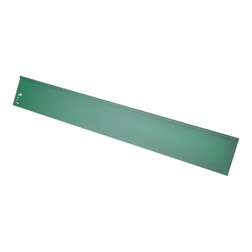 Rasenkante Abschlussstück Metall 113 x 13,5 cm Beeteinfassung und Wegbegrenzung, Farbe :Grün, Set:3er Set von HN Kernstützen Metallwaren