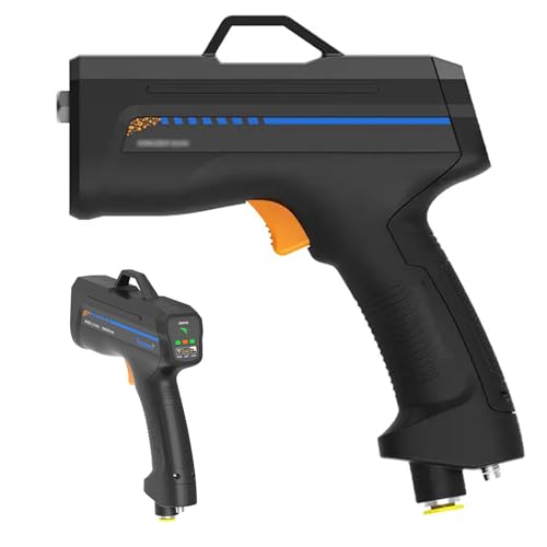 HNBYLMM Anti Static Ionizing Air Gun Handheld Antistatic Gun Anti Static Gun Static Eliminator with Dust Detection Light, for Electronic Repair, Electronic Laboratory, Auto Painting von HNBYLMM