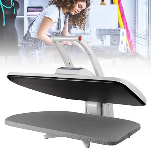 HNBYLMM Intelligent Steam Press Machine, 1400W Digital Steam Press with Multiple Fabric Settings and Steam Burst Function, Large Steam Iron Press with LED Screen, for Home & Commercial von HNBYLMM