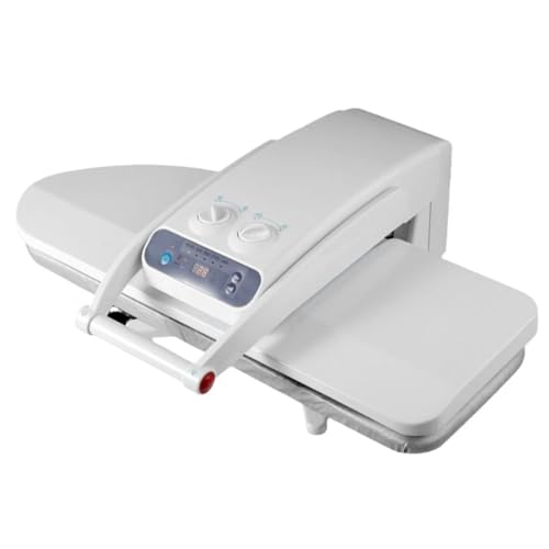 HNBYLMM Large Steam Press Machine 1400W Steam Iron Press Digital Press Machine with Steam Burst 5 Fabric Functions and Overheating Protection Intelligent Steam Press for Home & Commercial von HNBYLMM