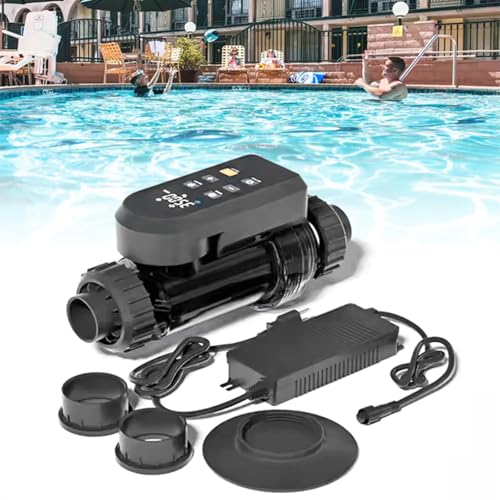 HNBYLMM Smart Saltwater Pool Chlorinator System, Up to 60,000 Gallons Pool, Salt Chlorine Generator Built-in Wi-Fi & APP Control, Salt Pool Chlorine Generator for Above & In-Ground Pools, IPX5,30g/h HNBYLMM Smart Saltwater Pool Chlorinator System, Up to 60,000 Gallons Pool, Salt Chlorine Generator Built-in Wi-Fi & APP Control, Salt Pool Chlorine Generator for Above & In-Ground Pools, IPX5,30g/h von HNBYLMM
