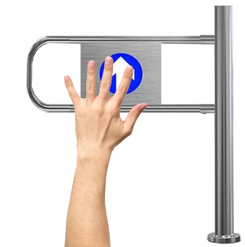 HNBYLMM Universal Supermarket Entrance Safety Gate, Spring-Loaded Safety Swing Gate, Automatic Closing Unidirectional Door for Store Library Factory School Entrance Gate,Left HNBYLMM Universal Supermarket Entrance Safety Gate, Spring-Loaded Safety Swing Gate, Automatic Closing Unidirectional Door for Store Library Factory School Entrance Gate,Left von HNBYLMM