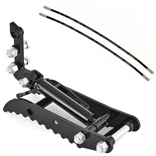 Hydraulic Thumb Clip Mini Excavator Thumb Manganese Steel 3 Hole Excavator Auxiliary Clamp with 2 Hydraulic Hoses for Construction Projects and Landscaping Hydraulic Thumb Clip Mini Excavator Thumb Manganese Steel 3 Hole Excavator Auxiliary Clamp with 2 Hydraulic Hoses for Construction Projects and Landscaping von HNBYLMM