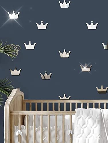 HNDXLHH Spiegelfliesen Selbstklebend Krone Acryl Spiegel Selbstklebend 3D Spiegel Wandaufkleber Wall Art Wandaufkleber Spiegel Wohnzimmer Schlafzimmer Deko,Wandtattoo HNDXLHH Spiegelfliesen Selbstklebend Krone Acryl Spiegel Selbstklebend 3D Spiegel Wandaufkleber Wall Art Wandaufkleber Spiegel Wohnzimmer Schlafzimmer Deko,Wandtattoo von HNDXLHH
