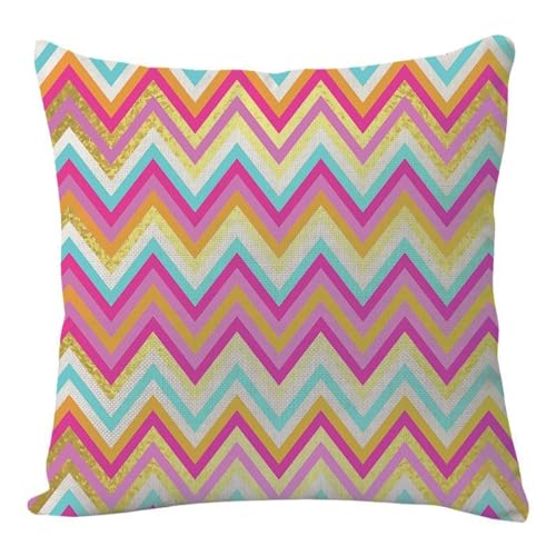 Kissenbezug 40x40 Mehrfarbige Linie Sofakissen Baumwoll und Leinen Dekokissen Quadrat Kissenbezüge mit Reißverschluss Outdoor Kissen- für Wohnzimmer Auto Schlafzimmer Kissenbezug 40x40 Mehrfarbige Linie Sofakissen Baumwoll und Leinen Dekokissen Quadrat Kissenbezüge mit Reißverschluss Outdoor Kissen- für Wohnzimmer Auto Schlafzimmer von HNDXLHH