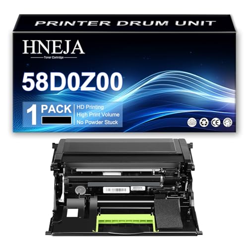 58D0Z00 Trommeleinheit für Lexmark B2865dw M5255 M5270 XM5365 XM7355 XM7370 XM7365 MS725dvn MS821dn MS821n MS822de MS823dn MS825dn Drucker | Hohe Reichweite | 150000 Seiten,Black-1 Pack von HNEJA