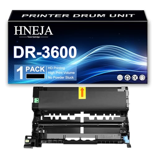 DR-3600 Trommeleinheit für Brother DCP-L5510DN DCP-L5510DW MFC-L5710DW MFC-L6910DN HL-L5210DN HL-L5210DW HL-L5215DN HL-L6410DN Drucker | Hohe Reichweite | 45000 Seiten,Black-1 Pack von HNEJA