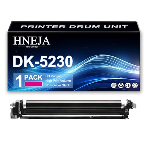 HNEJA DK-5230 DK-5231 Trommeleinheit, Kompatible 302R793011 302R793021 Bildeinheit für Kyocera ECOSYS M5521cdw P5021cdn M5520cdn M5520cdw P5020cdn P5020cdw M5526cdw P5026cdw Drucker,Magenta-1 Pack von HNEJA