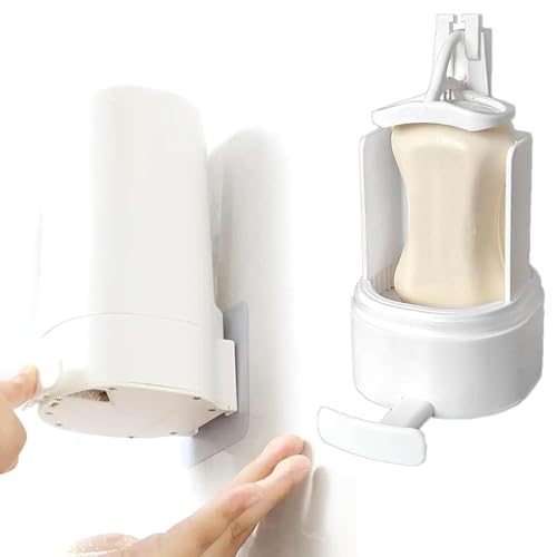 Seifenspender Für Feste Handseife, Seifenmühle Reibe, Mühle Für Seifenstücke, Seifenmühle Mühle Für Seifenstück, Mahlen Von Seifenbox Wand Montierter Seifenhalter Für Die Dusche Bad, Nachfüllbarer von HNHNYXC