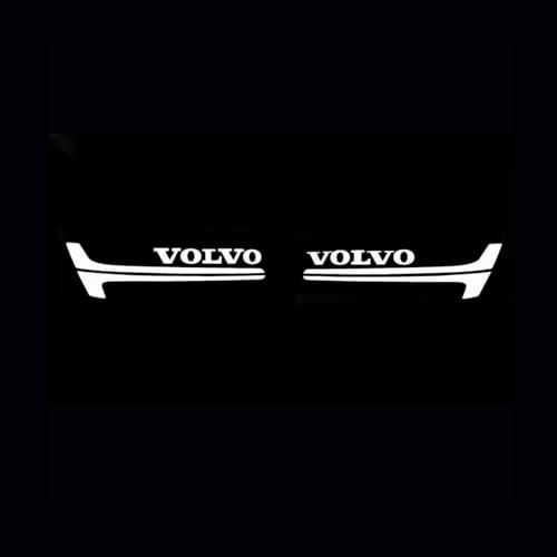 2 Stück Auto Innenbeleuchtung für Volvo XC40 XC60 XC70 XC90 S60L S80L S40 S60 S90 V40 V60 V90, Willkommensleuchten Projektorleuchten Tür-Projektor Projektor für Türen von HNJDM