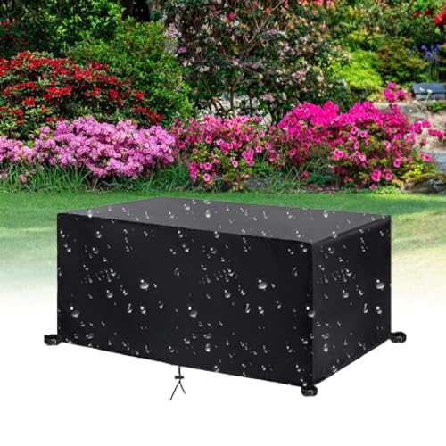 HNKDKJ Abdeckung für Gartenmöbel 95x65x85cm(LxWxH) Alle Größen Abdeckplane Gartenmöbel 420D Oxford wasserdichte Schutzhülle für Garten-Tische und Möbel-Gruppen Terrasse Gartenmöbel Abdeckhaube von HNKDKJ