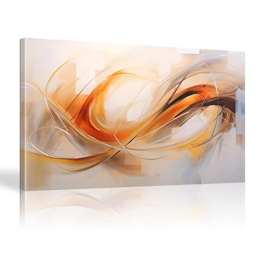 HNKDKJ Abstrakte Moderne Leinwandbilder 80x40cm braungoldene Wolken Wanddekoration,XXL Format Wandbilder Wohnzimmer Wohnung Deko Kunstdrucke Strichzeichnungen Umwickelte Leinwand HNKDKJ Abstrakte Moderne Leinwandbilder 80x40cm braungoldene Wolken Wanddekoration,XXL Format Wandbilder Wohnzimmer Wohnung Deko Kunstdrucke Strichzeichnungen Umwickelte Leinwand von HNKDKJ