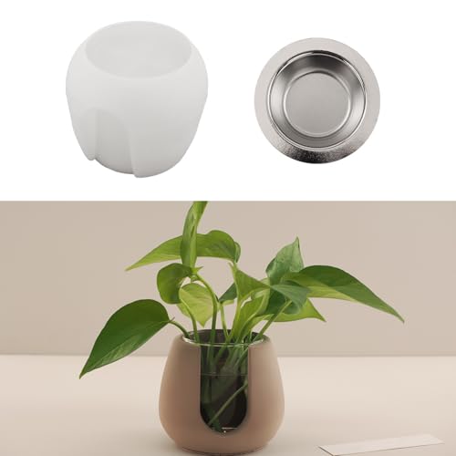 HNLMZ Silikonformen GießFormen,Vase Gießformen für Beton,Resin Silikonformn,DIY Gießform Kerzenhalter,Gips Gießform für Heimwerkerarbeiten von HNLMZ