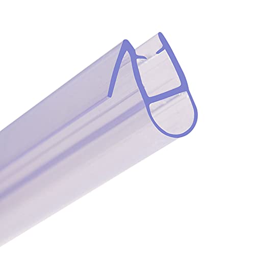 HNNHOME Dichtungsstreifen für Badewannen- und Duschtüren, für 6–8 mm Glas bis zu 8 mm Spalt von HNNHOME