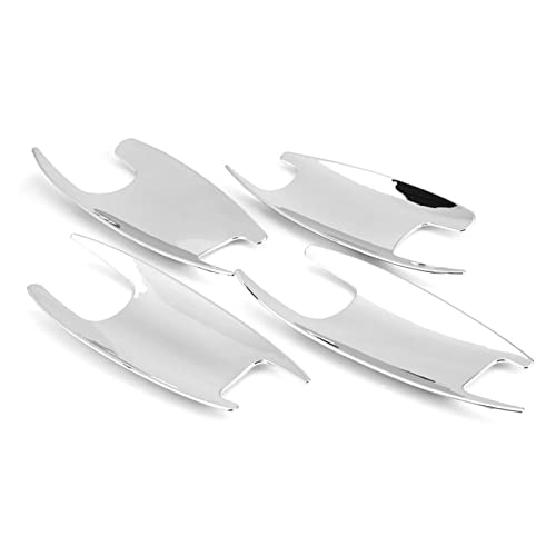 Außen Türgriff Schutz Aufkleber Auto Silber Außentürgriff Schüssel Trim Cover Für Mercedes Für Benz C-Klasse W205 GLC-Klasse X253 E-Klasse W213 AußenTürgriff Abdeckung von HNTFSM