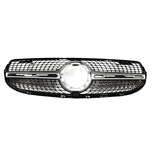 Front Grill Frontgrill Grill Für Mercedes Für Benz GLC Klasse W253/X253 Für 2020 2021 GLC250 GLC300 GLC350 Auto Oberes Gitter Kühlergrill Einsätze von HNTFSM