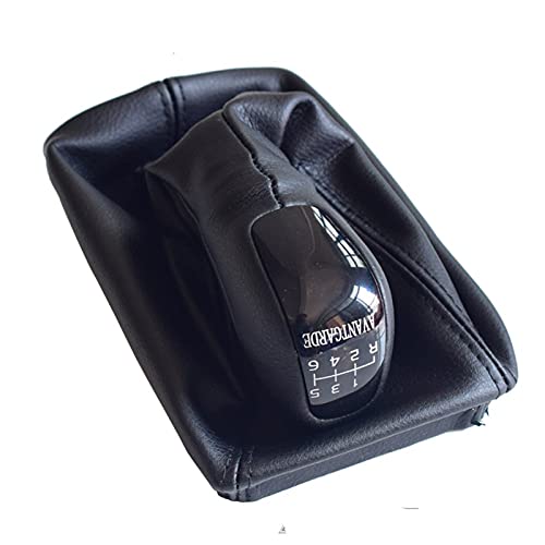 Schaltknauf Für Mercedes Für Benz E-Klasse W211 2002-2006 6-Gang-Schaltknauf Mit Shifter Gaiter Boot Automatik Schalthebel (Farbe : AVANTGARDE) von HNTFSM