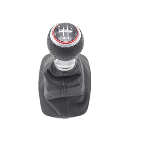 Schaltknauf Für Skoda Für Fabia MK1 1999-2008 5 Gang Schaltknauf Schaltknauf Lederstiefel Automatik Schalthebel von HNTFSM