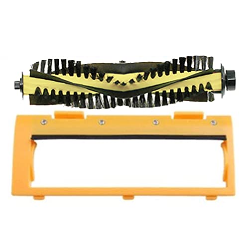 HNTYY Rollerbürstenabdeckung Set Fit für TESvor X500 X500. PRO M1 Staubsauger Teile Rollenbürsten Abdeckung Reinigungsbürste Kehrmaschine (Color : 1) von HNTYY