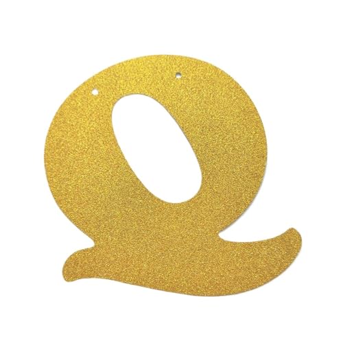 Happy Birthday Girlande Hochzeit Happy Birthday Party Dekorationen Papier Brief Banner(Q,5 inches) von HNULGVI