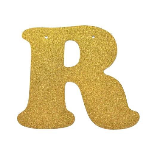 Happy Birthday Girlande Hochzeit Happy Birthday Party Dekorationen Papier Brief Banner(R,4 inches) von HNULGVI