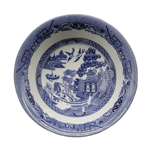 geschirrset Abendessen Set Elegante England Stil Ware Keramik Frühstück Platte Rindfleisch Gerichte Dessert Teller Suppe Schüssel(6 inch Bowl) von HNULGVI