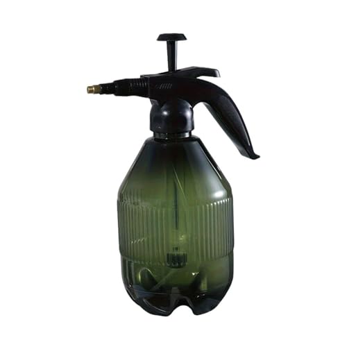 sprühflasche 1pc Handheld Druck Anlage Mister Mit Einstellbare Düse for Indoor & Outdoor Garde(2L Green) von HNULGVI