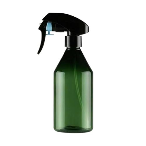 sprühflasche 300ml Kunststoff Wasser Sprühflasche Pflanzen Bewässerung Reinigung Hand Trigger Garten Sprayer(Green) von HNULGVI