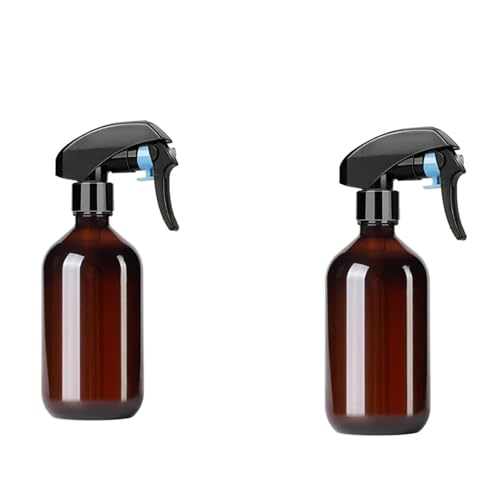 sprühflasche 500 ml Gießkanne Flasche Spray Reinigungssprüher(2pcs Brown) von HNULGVI