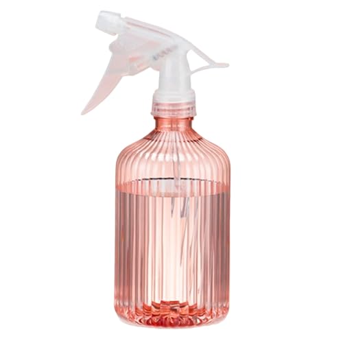 sprühflasche 500ml Kunststoff-Sprühflasche mit Auslaufschutz for Garten-Innenreinigungsmittel(Cherry Pink) von HNULGVI