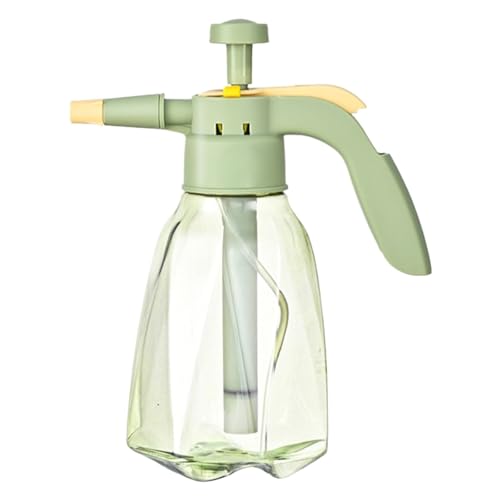 sprühflasche Blumensprüher, Druckwasserkanne, 1,5 l, große Kapazität, klare Flasche aus Kunststoff for Gartenbedarf im Freien(Color 01) von HNULGVI