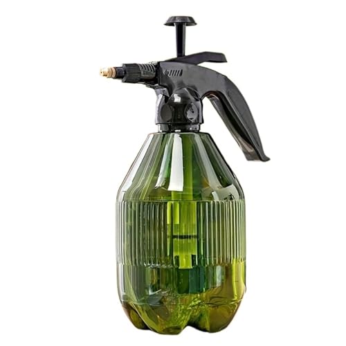 sprühflasche Handgehaltenes Druckpflanzenspray for die Gartenarbeit im Innen- und Außenbereich, Haushaltsreinigung(Large Green 2L) von HNULGVI