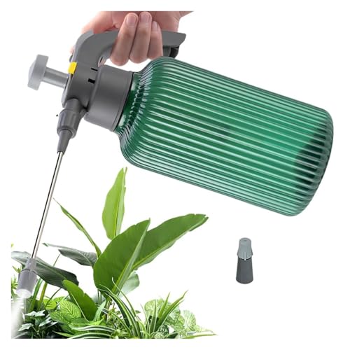 sprühflasche Luftdrucksprüher Handpumpe Trigger Sprühflasche Pflanze Mister gehalten Handheld(Green) von HNULGVI