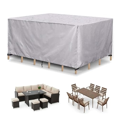 HNYDM 600D Oxford Gewebe Gartenmöbel Abdeckung Wasserdicht, 210x80x74cm Winterfest Schutzhülle Gartenmöbel, Plane für Gartentisch Möbelsets Terrassenmöbel, Rechteckig Tischabdeckung Schutzhülle HNYDM 600D Oxford Gewebe Gartenmöbel Abdeckung Wasserdicht, 210x80x74cm Winterfest Schutzhülle Gartenmöbel, Plane für Gartentisch Möbelsets Terrassenmöbel, Rechteckig Tischabdeckung Schutzhülle von HNYDM
