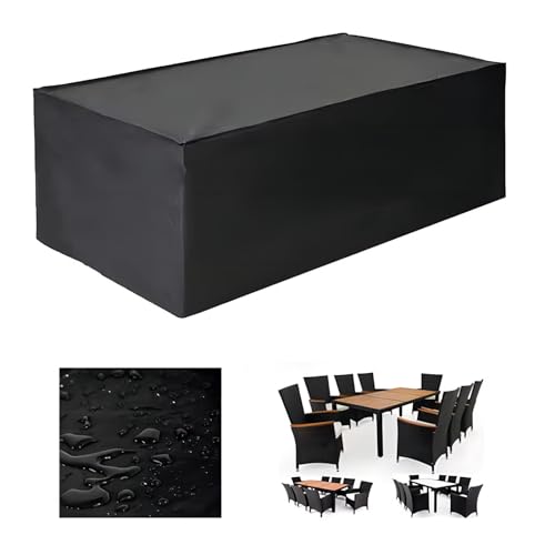 HNYDM Gartenmöbel Abdeckung Wasserdicht, 200x50x90cm/LxWxH Abdeckung für Gartenmöbel, 420D Oxford Gewebe Winddicht Schutzhülle Anti-UV Abdeckplane für Gartenmöbel Outdoor Sofa Tisch Möbelsets HNYDM Gartenmöbel Abdeckung Wasserdicht, 200x50x90cm/LxWxH Abdeckung für Gartenmöbel, 420D Oxford Gewebe Winddicht Schutzhülle Anti-UV Abdeckplane für Gartenmöbel Outdoor Sofa Tisch Möbelsets von HNYDM